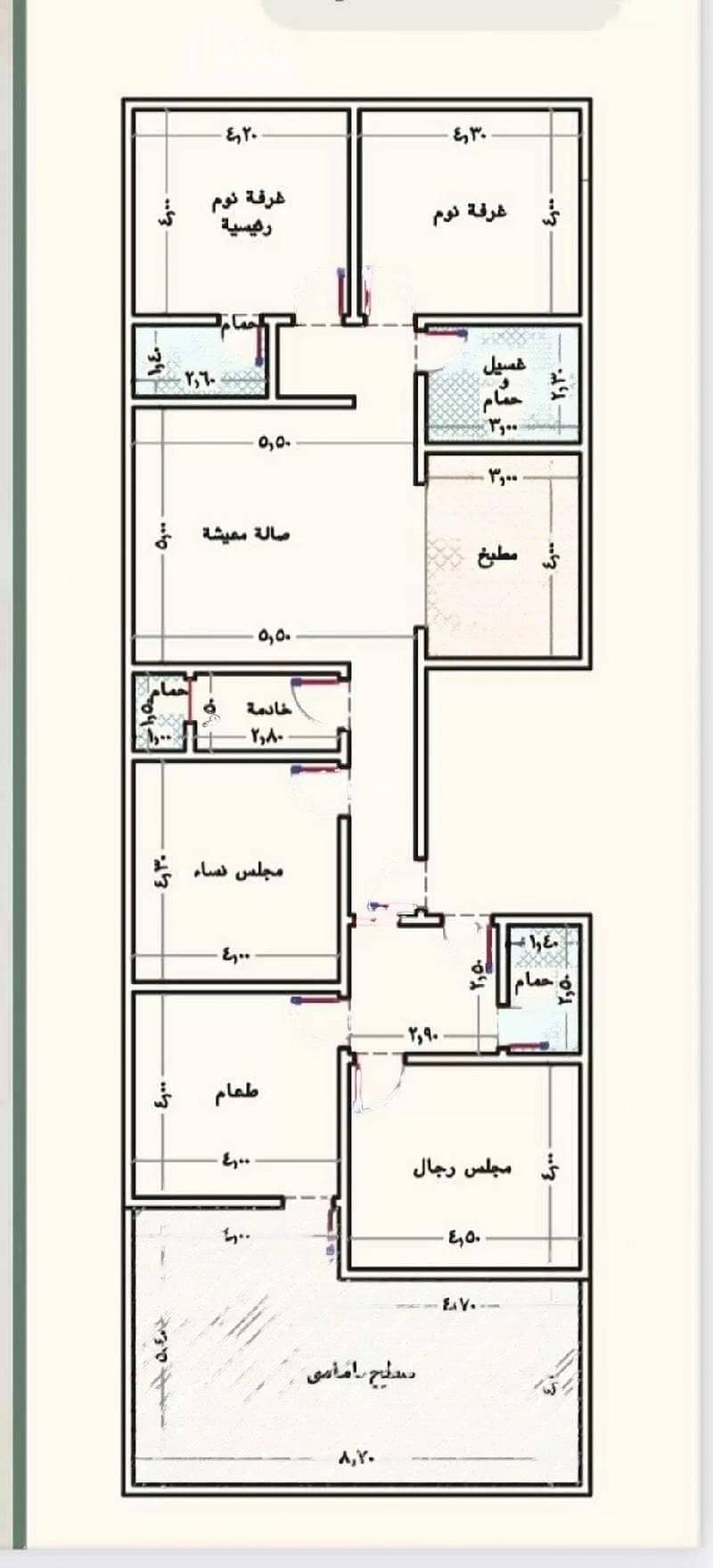 شقة للبيع في شارع حراء، جدة