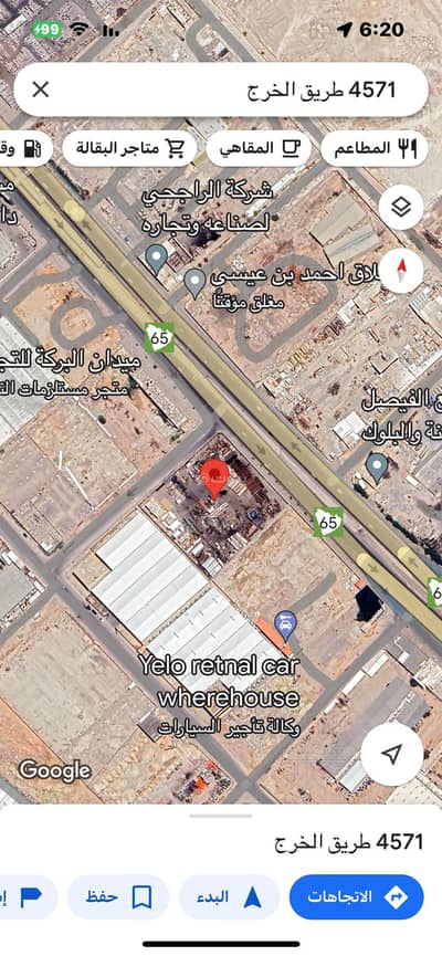 ارض تجارية 1 غرفة نوم للايجار في الرياض، منطقة الرياض - أرض للإيجار في 
الدار البيضاء، جنوب الرياض