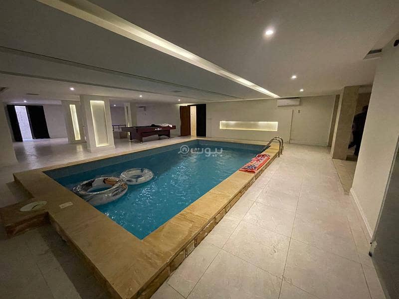 Corner villa with a pool for sale in Al Olaya, Riyadh