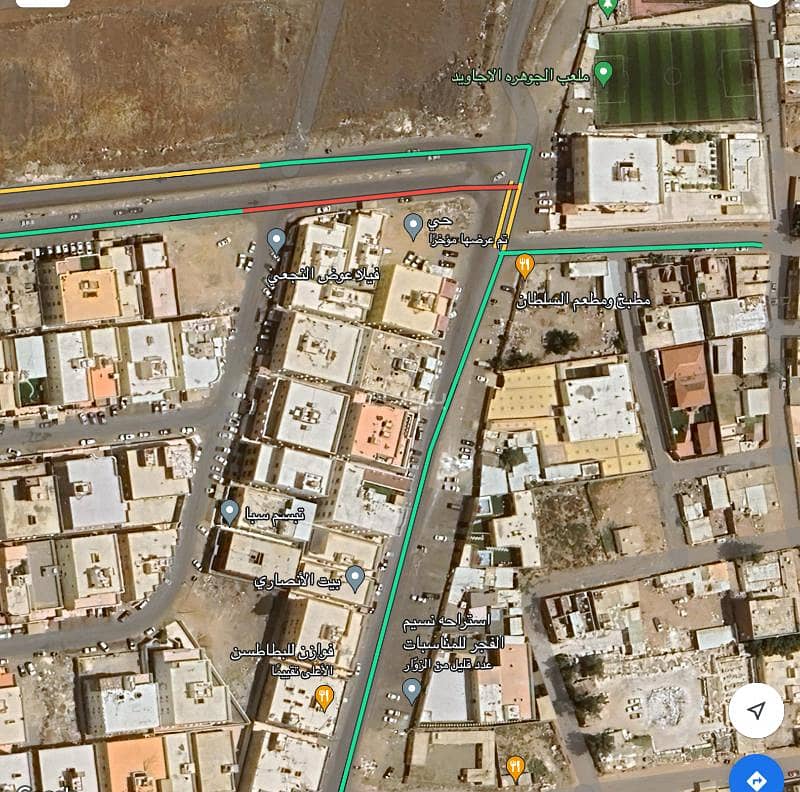 Commercial land for rent in Al Ajaweed, North Jeddah