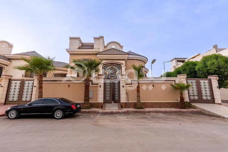 Villa for sale, with an area of 1090 square meters, Al Ared neighborhood, north of Riyadh