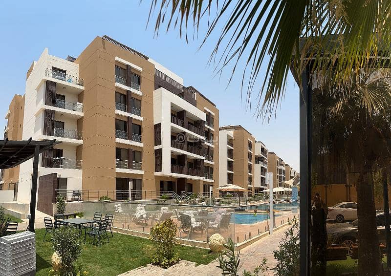 Three-bedroom duplex unit in Marbella residential complex, King Faisal Street, near Al Hamra Mall