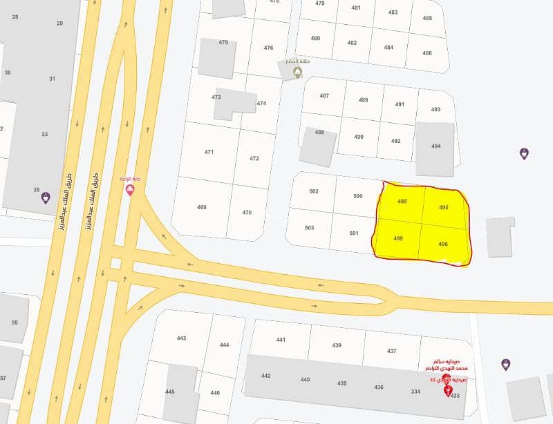 Commercial land for sale in Al Dhabyah, Sabya Jazan Region