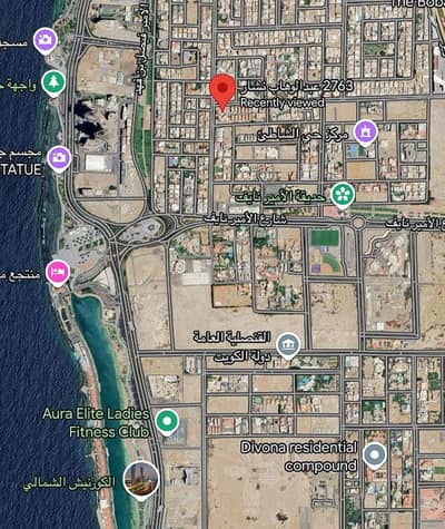 Residential Land for Sale in North Jeddah, Jeddah - Residential land for sale in Al Shati, North Jeddah