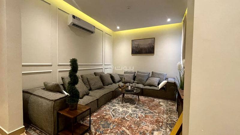 Luxurious furnished apartment, 3 bedrooms and a majlis in Hatteen neighborhood, Riyadh