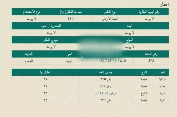 أرض سكنية للبيع في  الصفاء، الجموم