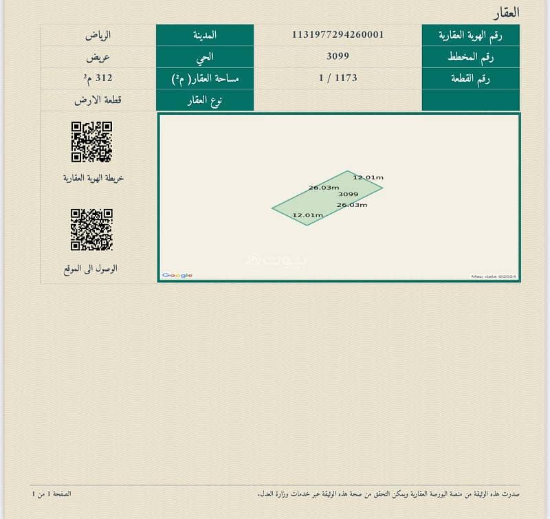 أرض سكنية للبيع في عريض، جنوب الرياض