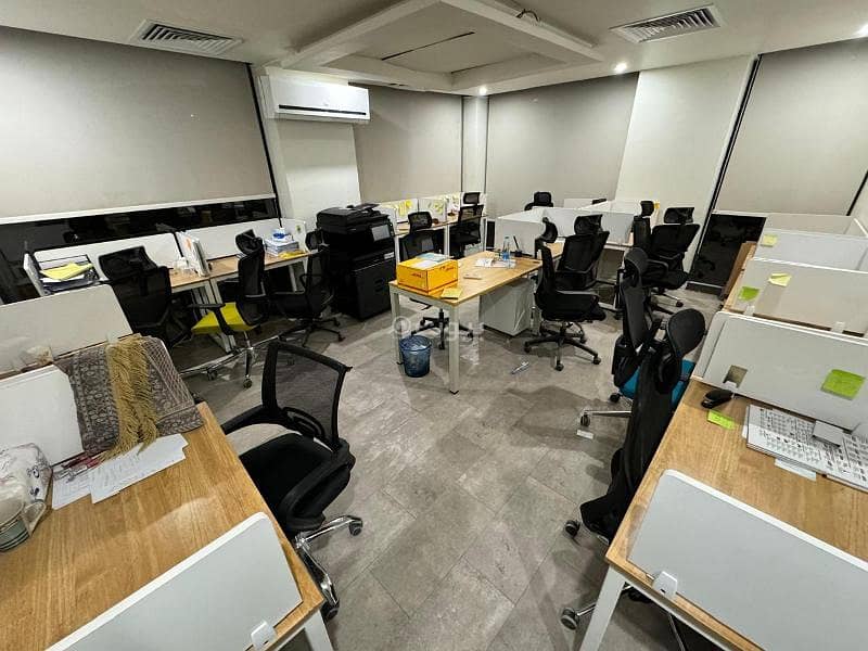 Furnished Offices for Rent in King Abdulaziz District, East Riyadh