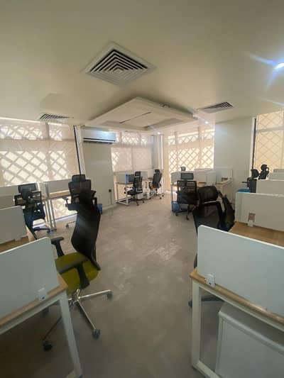 Office for Rent in East Riyadh, Riyadh - Furnished Office for Rent in King Abdulaziz District, East Riyadh