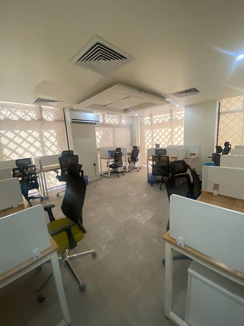 Furnished Office for Rent in King Abdulaziz District, East Riyadh