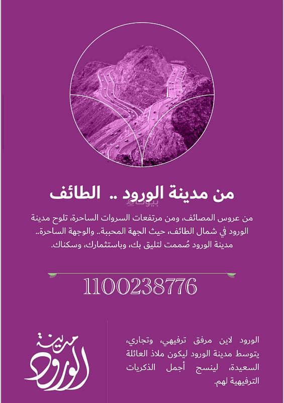 Commercial land for sale in Al Warood, Taif