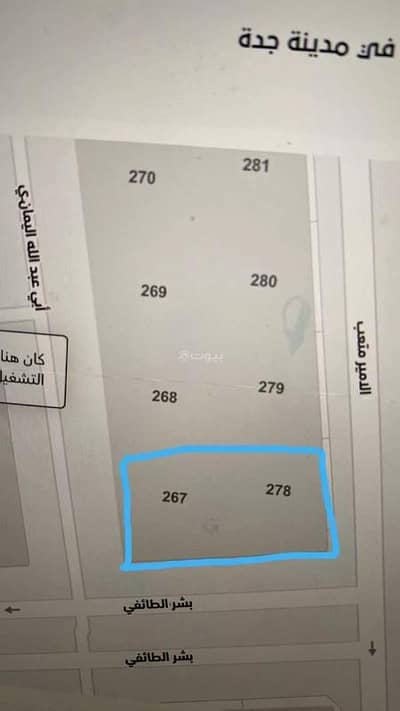 ارض  للبيع في شمال جدة، جدة - أرض سكني تجاري  للبيع في شارع الامير متعب, حي المروة, مدينة جدة, منطقة مكة المكرمة