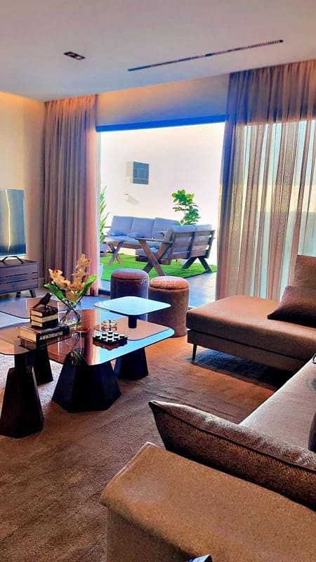 Apartment for rent in Al Narges district - elegantly designed and fully furnished