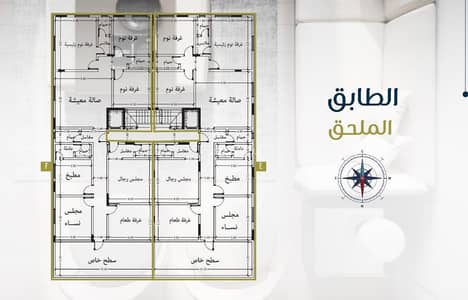 6 Bedroom Flat for Sale in North Jeddah, Jeddah - Annex for sale in Al Zahra, Jeddah