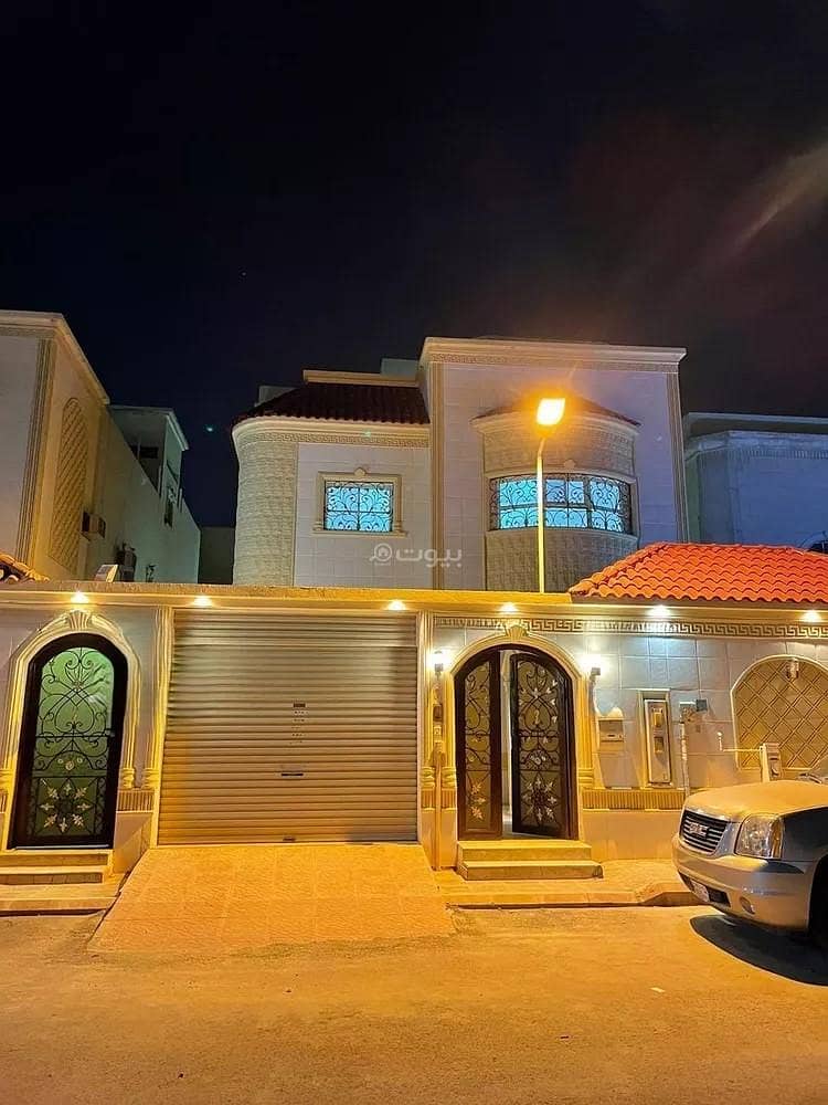 Villa for sale on Abdullah ibn Al-Harith Street, Al-Uraija Al-Gharbi District, Riyadh City