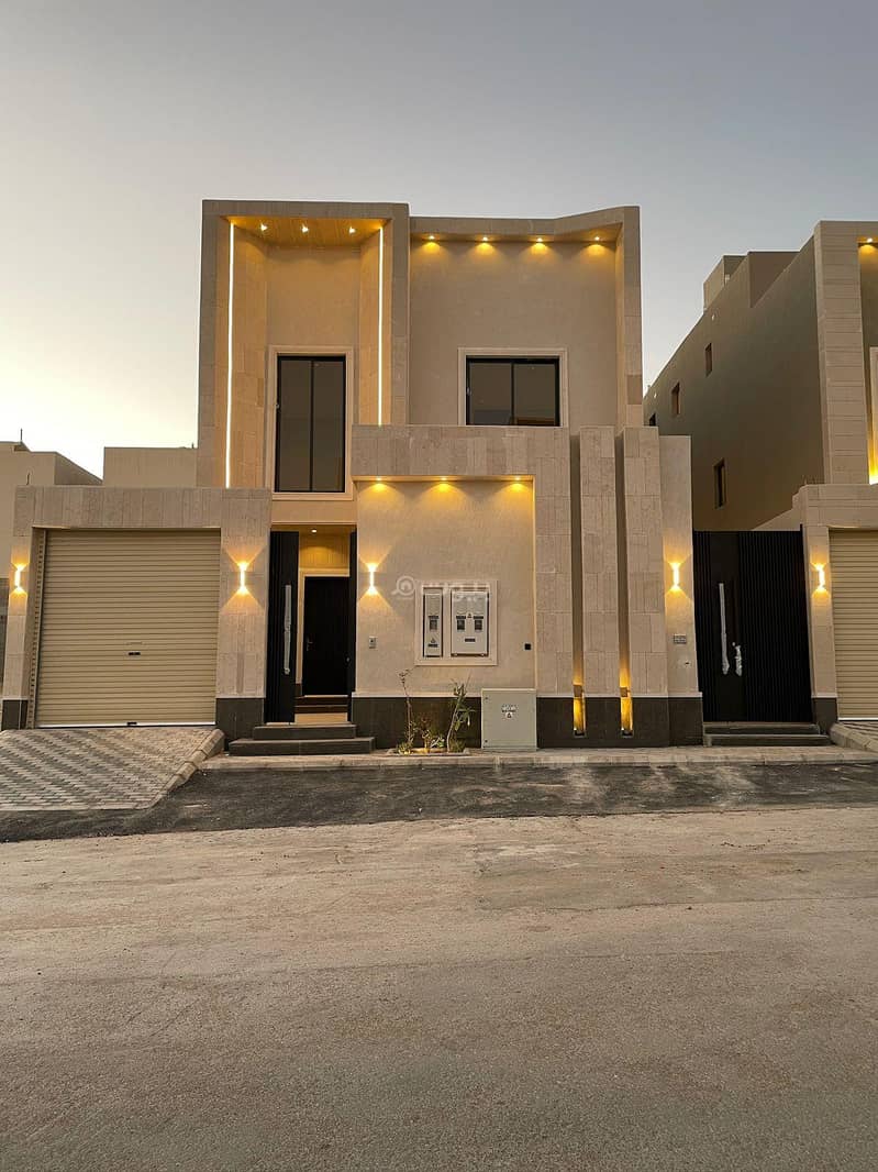 Residential villa with an internal staircase and two apartments