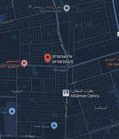 Residential Land for Sale in North Jeddah, Jeddah - Land for sale in Al Zahraa, north Jeddah