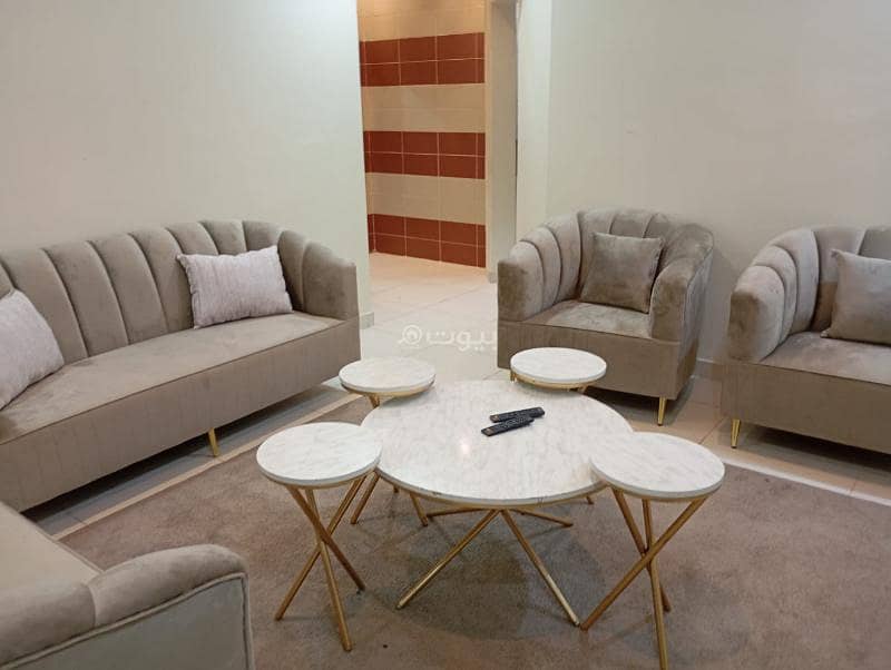 For rent a furnished family apartment 3200 monthly in Al-Munsiyah district, offer number 650