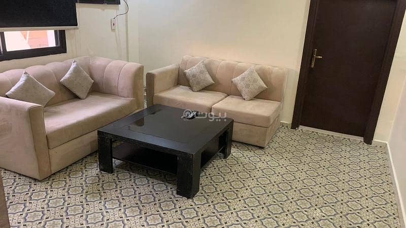 Furnished apartment for monthly rent in Jeddah, Salama district, at the intersection of Al-Madina and Quraish