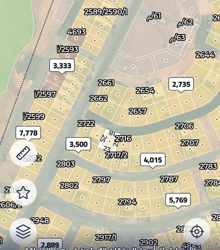 Residential Land in West Riyadh，Al Mahdiyah 4600 SAR - 87616486