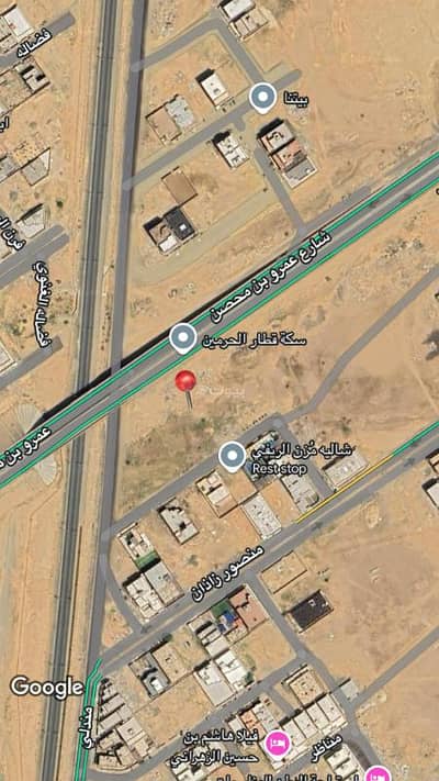 Commercial Land for Sale in North Jeddah, Jeddah - For sale distinctive commercial land - strategic location on two streets in Riyadh neighborhood, Jeddah!