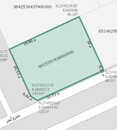 Commercial Land for Rent in North Riyadh, Riyadh - Commercial land for rent in Al-Malqa neighborhood, Riyadh