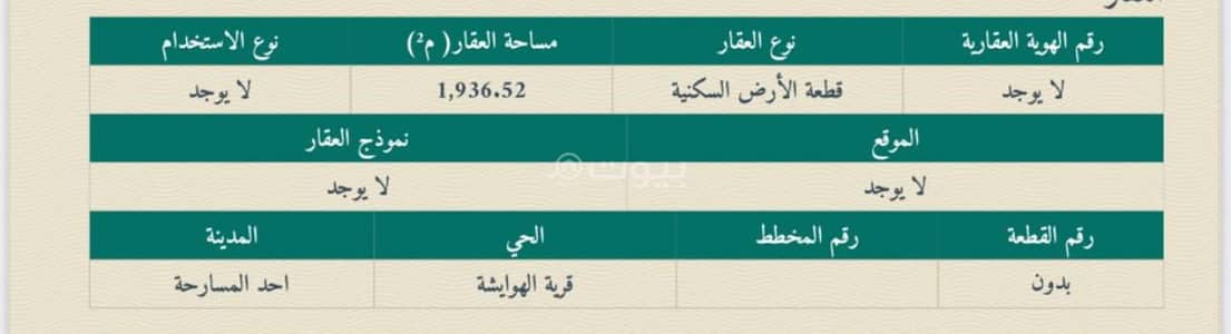 ارض سكنية  للبيع في المطلع، أحد المسارحة - ارض سكنيه بجيزان احد المسارحة