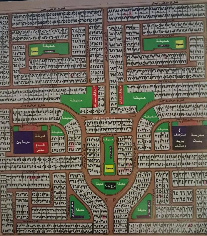 Land for sale in Al-Amwaj neighborhood, Jeddah