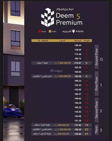 Apartment for sale in lshbiliyah, east of Riyadh