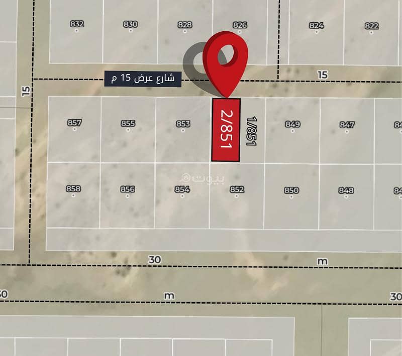 Land for sale in Khair 3537, North Riyadh