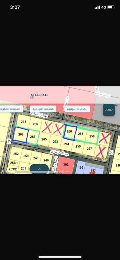 Residential Land for Sale in Al Shati Al Gharbi, Dammam - Land plot for sale in Al Shatea neighborhood, Dammam