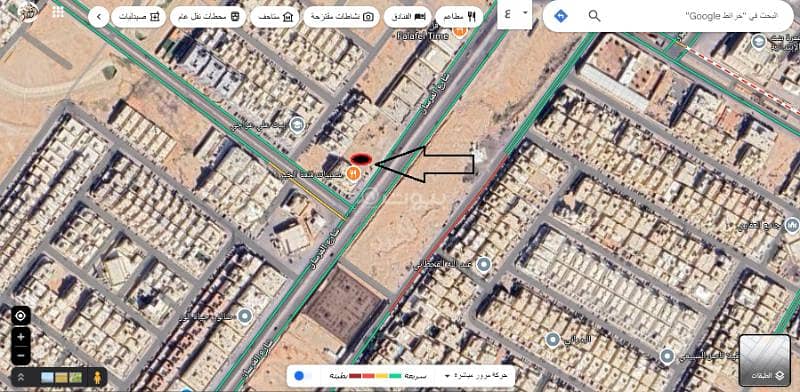 Commercial land for rent in Akaz neighborhood