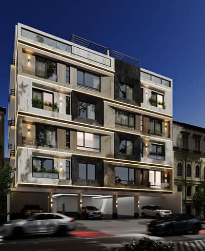 4 Bedroom Apartment for Sale in North Jeddah, Jeddah - 4 bedroom front apartment with two entrances for sale in Rawdah, Jeddah