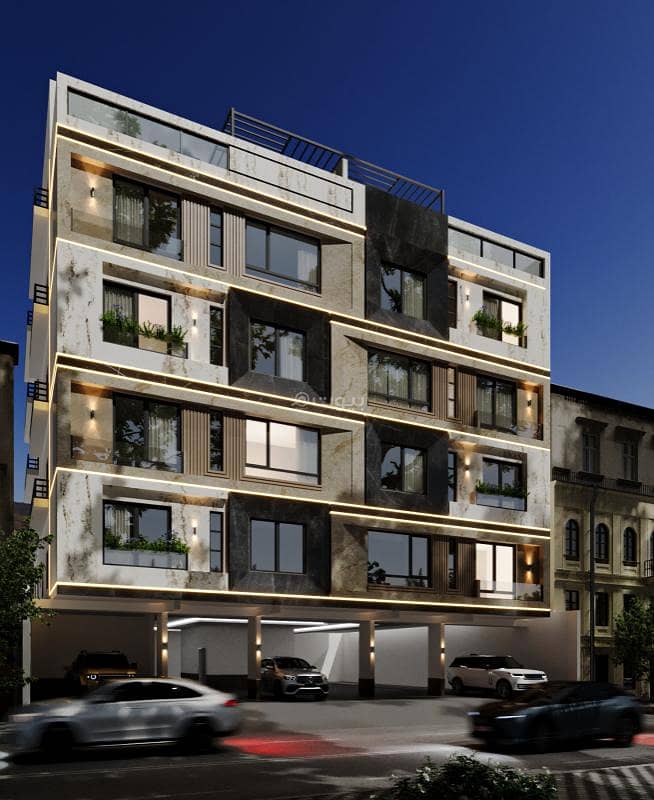 4 bedroom front apartment with two entrances for sale in Rawdah, Jeddah