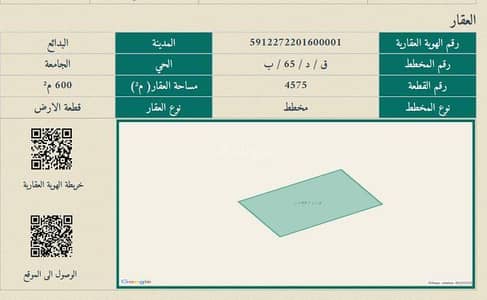 ارض  للبيع في الجامعة، البدائع منطقة القصيم - العقارات للبيع
