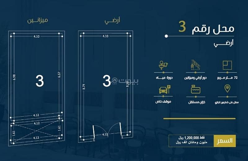 محل للبيع في موقع حيوي حي النهضة محل للبيع في موقع حيوي حي النهضة