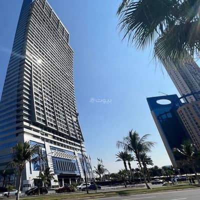 شقة 2 غرفة نوم للايجار في جدة - شقه برج داماك اطلاله كامله على البحر