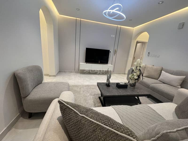 A complete two-bedroom apartment with a living room in Al-Dhahirah district