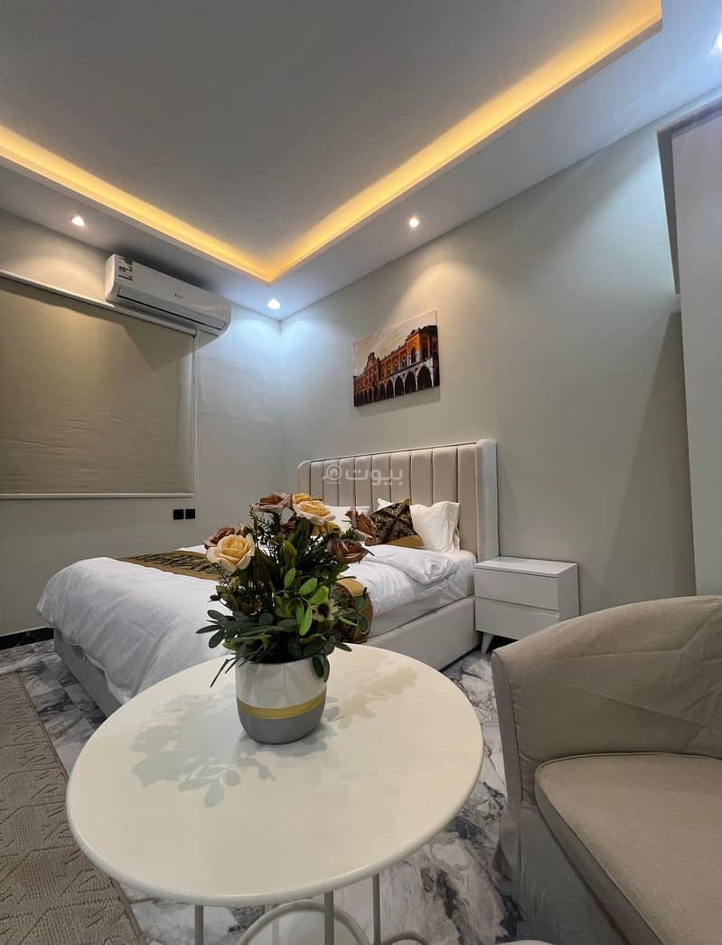 Quiet studio with smart entry