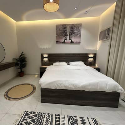 1 Bedroom Apartment for Rent in Jeddah - Apartment with a bedroom and a hall with self -entry