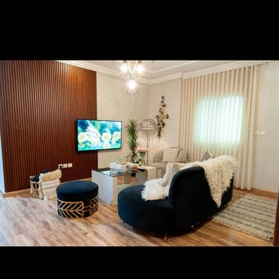 فلیٹ 2 غرفة نوم للايجار في جدة - شقة راقية بتصميم بوهيمي مميز - luxury apartment