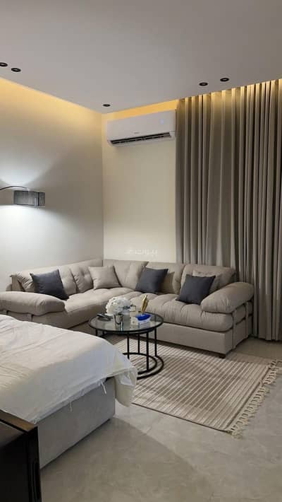 1 Bedroom Flat for Rent in Riyadh - Studio with master bed and outdoor seating