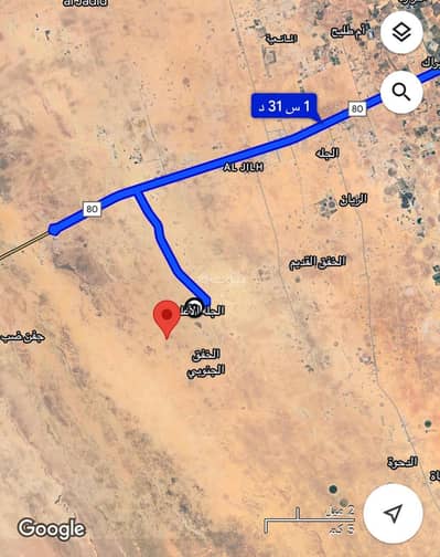 Agriculture Plot for Sale in Hijrat Alzhwh Walbayan - Agricultural Land for Sale in Al-Quway'iyah
