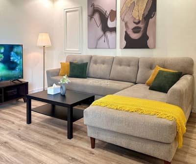 1 Bedroom Flat for Rent in Jeddah - Modern apartment with private outdoor seating