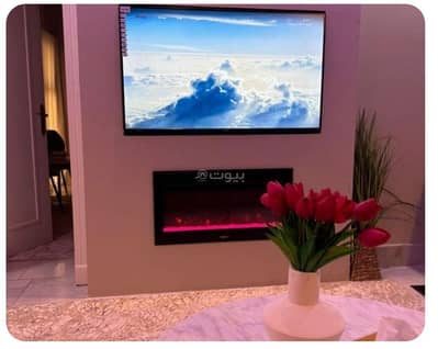 1 Bedroom Flat for Rent in Riyadh - Room and hall with hotel design and smart entry