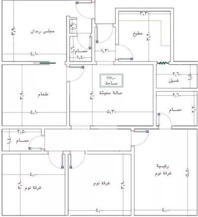 3 Bedroom Apartment for Sale in North Jeddah, Jeddah - Apartment For Sale Al Rabwa, North Jeddah