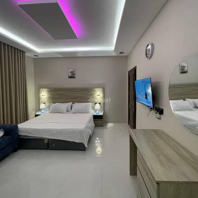 1 Bedroom Flat for Rent in Jeddah - Studio with hotel furniture