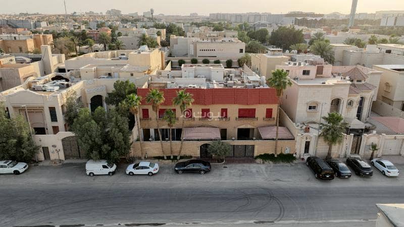 Villa for sale on Abi Umamah Al-Laythi Street, Al Muhammadiyah District, Riyadh City.