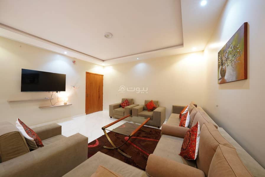 Tulip apartment in Abha two bedrooms, two living rooms, three bathrooms, and a maid's room