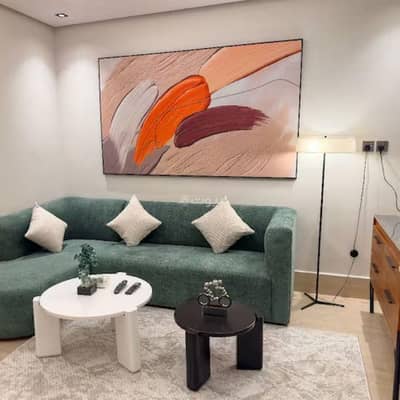 1 Bedroom Apartment for Rent in Riyadh - Bedroom apartment and luxurious modern hall (6)